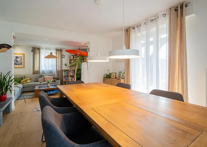 Paisible Havre De Paix Sur 2 Etages Avec Jardin Prázdninový dům Ebersmunster